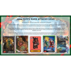 2026 Topps Mars Attacks Christmas Hobby Box