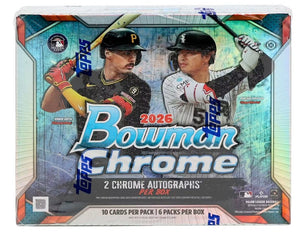 2026 Bowman Chrome Baseball Hobby Box