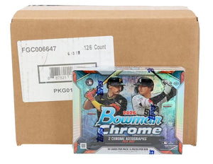2026 Bowman Chrome Baseball Hobby 12-Box Case