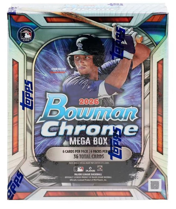 2026 Bowman Chrome Baseball Mega Box