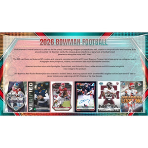 2026 Bowman Football Blaster Box