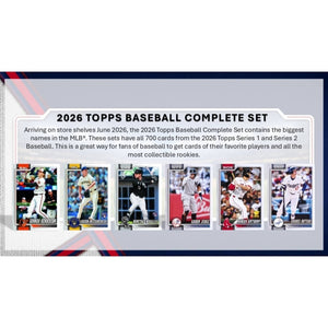 2026 Topps Factory Set Baseball (Box) (Presell)