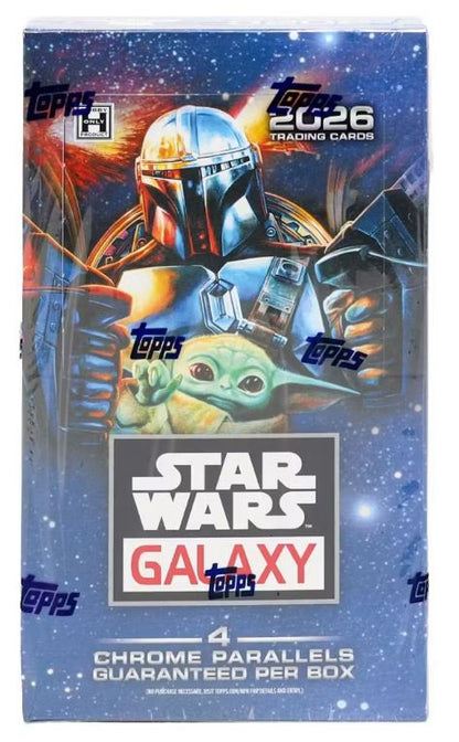 2026 Topps Star Wars Chrome Galaxy Hobby Box