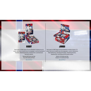2026 Topps Chrome Baseball Hobby Box (Presell)