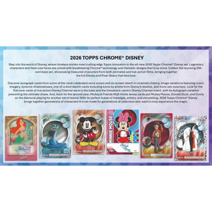 2026 Topps Disney Chrome Mega Box (Presell)