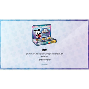 2026 Topps Disney Chrome Hobby Box (Presell)