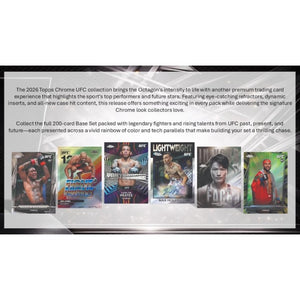 2026 Topps Chrome UFC Blaster Box
