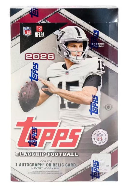 2026 Topps Football Hobby Box (Presell)