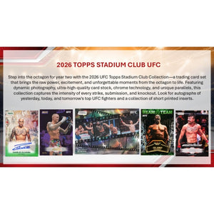 2026 Topps Stadium Club UFC Mega Box (Presell)