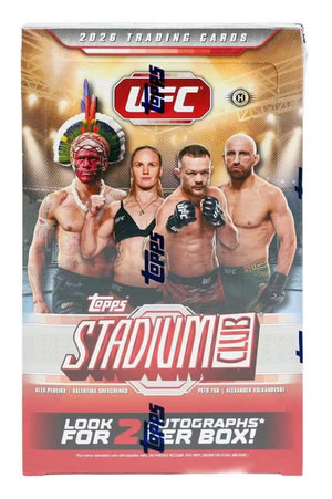 2026 Topps Stadium Club UFC Hobby Box (Presell)
