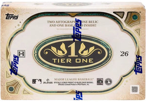 2026 Topps Tier One Baseball Hobby 12-Box Case