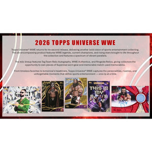 2026 Topps WWE Universe Wrestling Blaster Box
