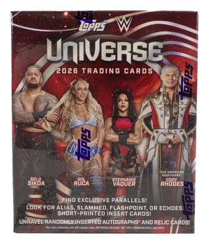2026 Topps WWE Universe Wrestling Mega Box
