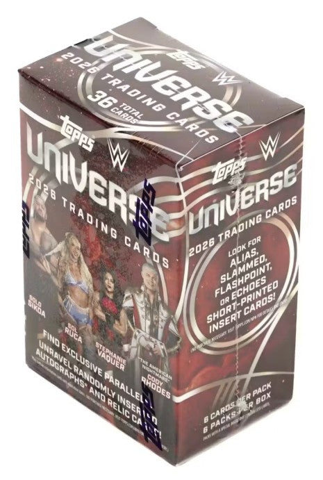 2026 Topps WWE Universe Wrestling Blaster Box