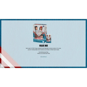 2026 Topps Update Series Baseball Value Box