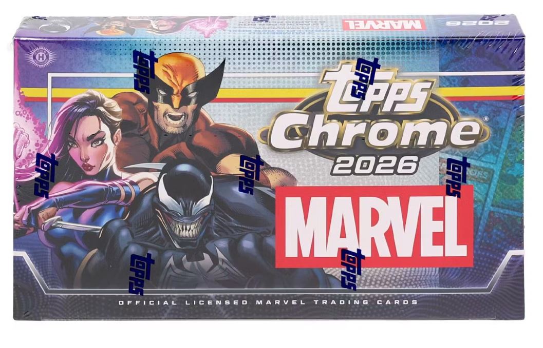 2026 Topps Marvel Comics Chrome Hobby Box