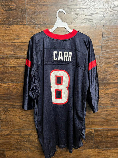 Houston Texans Jersey - Reebok David Carr #8 Football Jersey