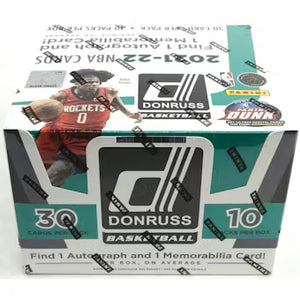 2021/22 Panini Donruss Basketball Hobby Box