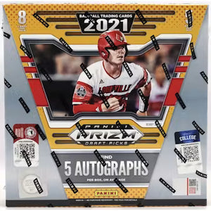 2021 Panini Prizm Draft Picks Baseball Hobby Box