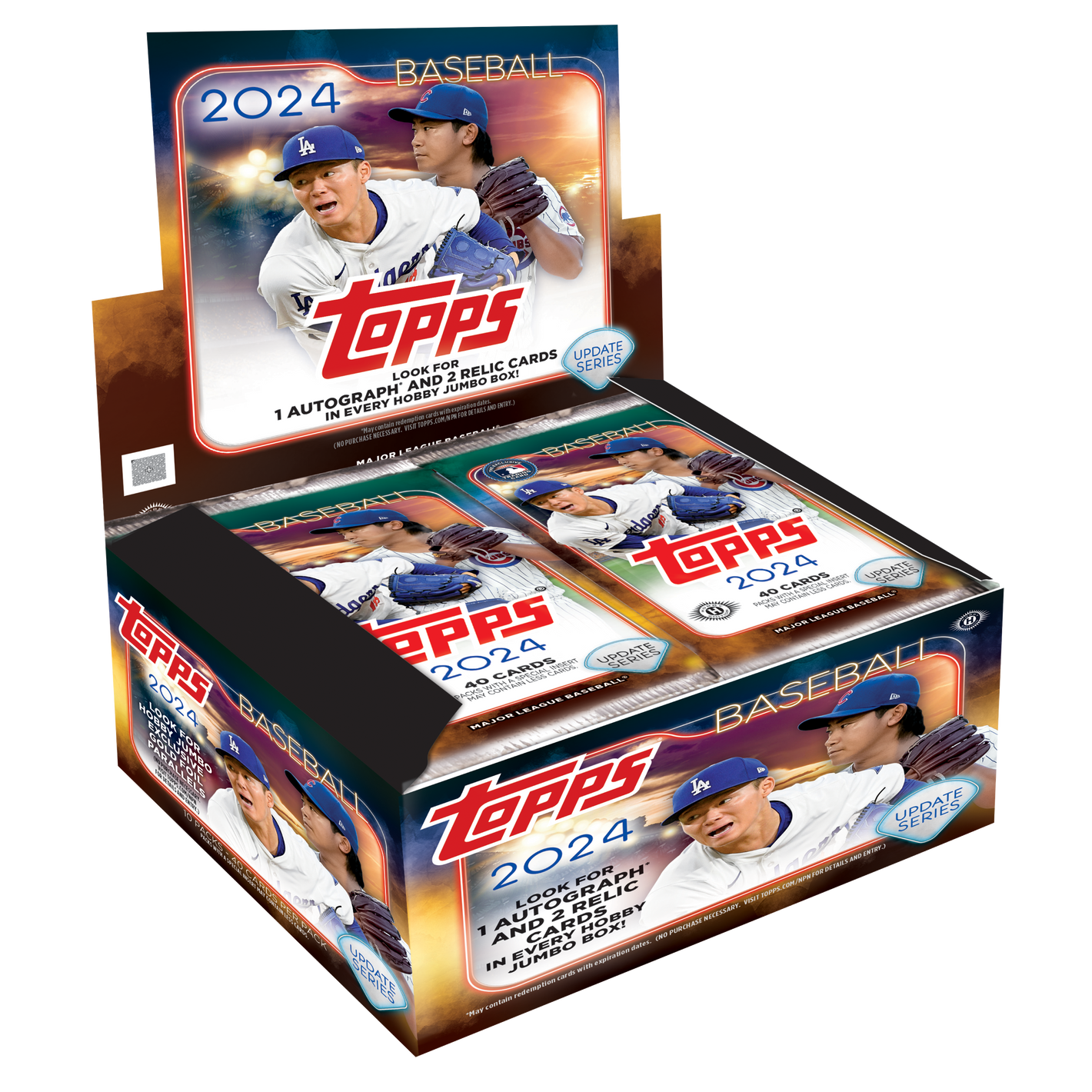 2024 Topps Update Series Baseball JUMBO Hobby Box