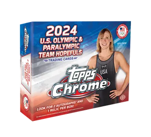 2024 Topps Chrome U.S. Olympic & Paralympic Hopefuls Hobby Box