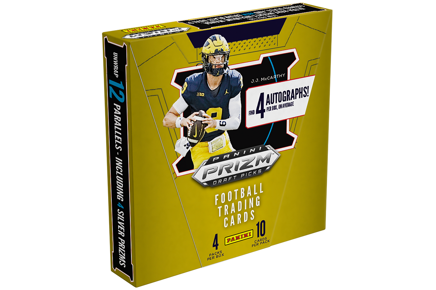 2024 Panini Prizm Draft Picks Collegiate Football Trading Card Box (Hobby)