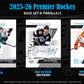 2025/26 Upper Deck Premier Hockey Hobby Box