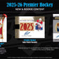 2025/26 Upper Deck Premier Hockey Hobby Box