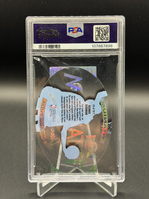 1997-98 Metal Universe #10 T Dennis Rodman Titanium PSA Authentic