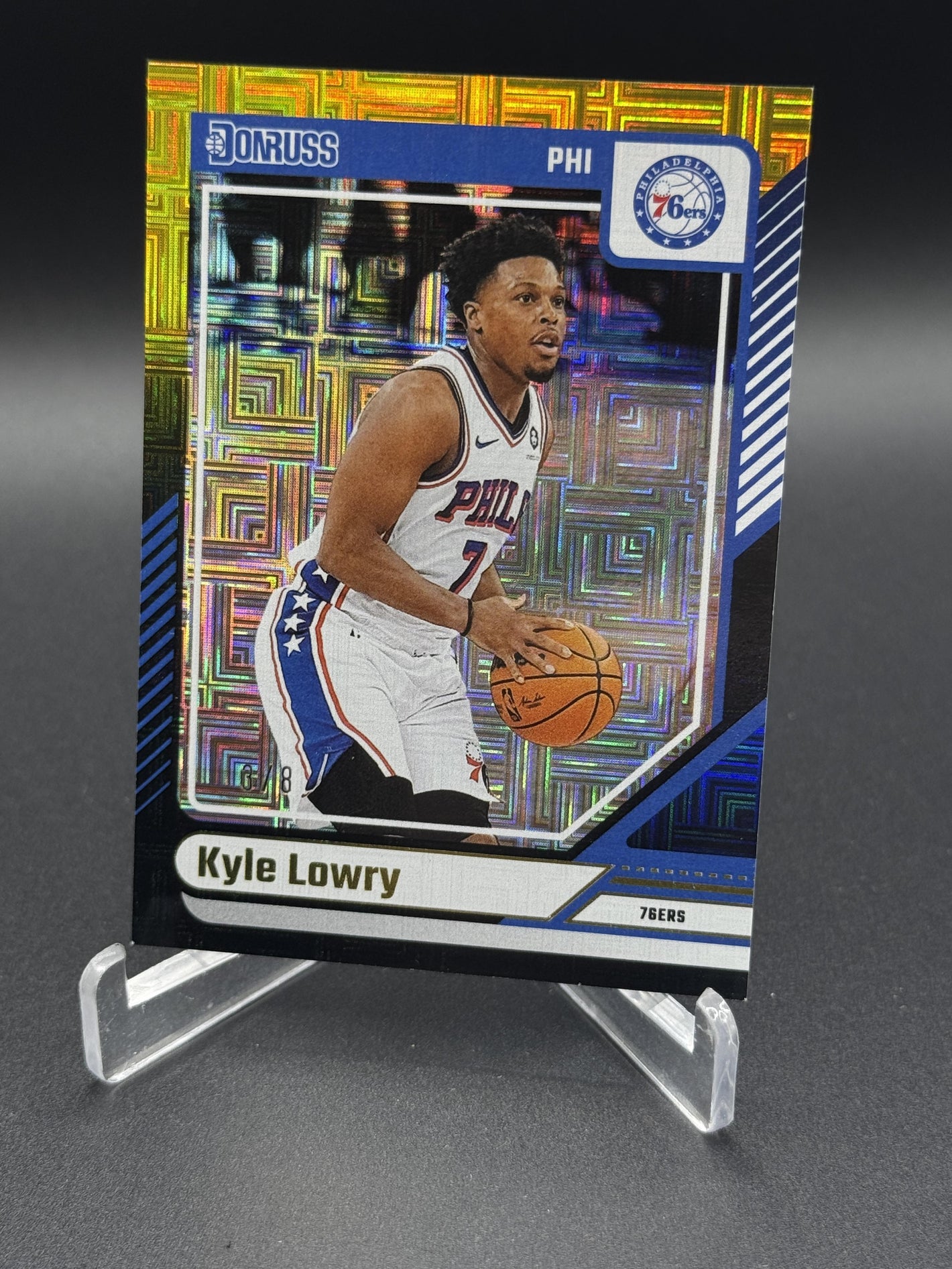 2024-25 Donruss #193 Kyle Lowry Choice Black Gold #/8