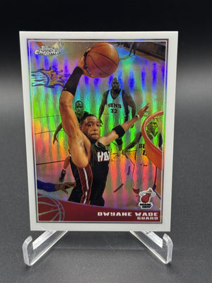 2009-10 Topps #51 Dwyane Wade Chrome Refractors #/500