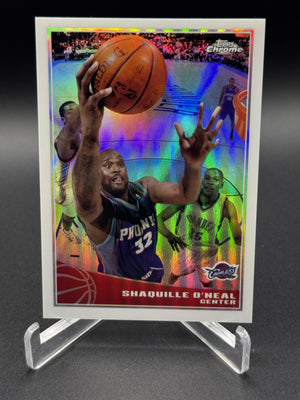 2009-10 Topps #77 Shaquille O'Neal Chrome Refractors #/500