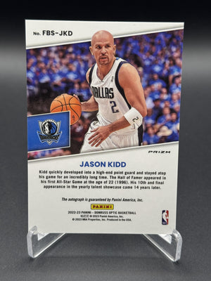 2022-23 Donruss Optic #FBS-JKD Jason Kidd Fast Break Signatures