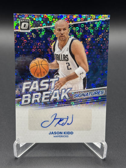 2022-23 Donruss Optic #FBS-JKD Jason Kidd Fast Break Signatures