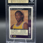 1996-97 Collector's Choice Los Angeles Lakers #LA2 Kobe Bryant Rookie BGS 9.5