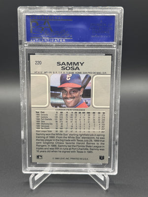 1990 Leaf #220 Sammy Sosa PSA 10