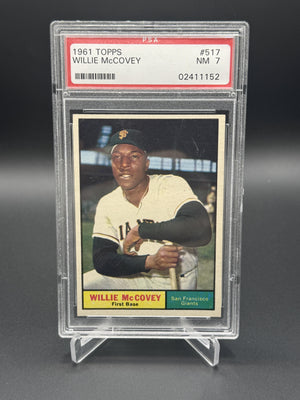 1961 Topps #517 Willie McCovey PSA 9