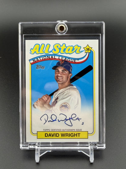 2024 Topps #89ASA-DWR David Wright 1989 35th Anniversary All-Stars Auto