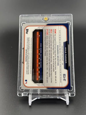 2015 Bowman Draft #BCA-KT Kyle Tucker Chrome Draft Pick Autographs #2