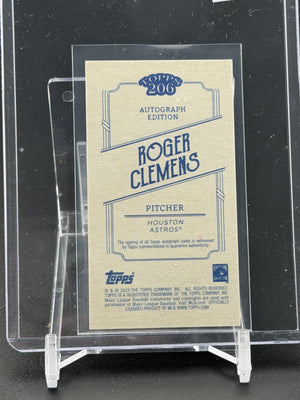 2023 Topps 206 #NNO Roger Clemens Autographs
