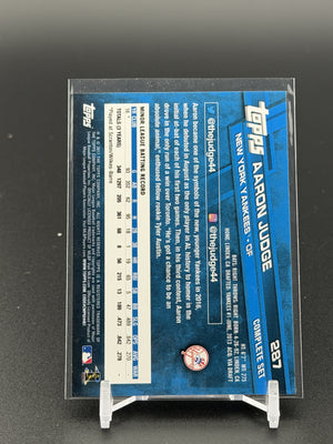 2017 Topps #287 Aaron Judge Factory Set Bonus: Rookie Image Variation