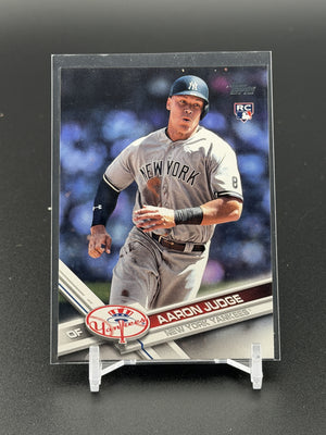 2017 Topps #287 Aaron Judge Factory Set Bonus: Rookie Image Variation