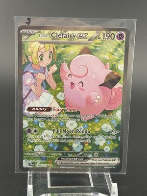 Pokemon SV09: Journey Together #184/159 Lillie's Clefairy ex #2