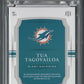 2020 Panini National Treasures #157 Tua Tagovailoa Rookie RC /99 PSA 9 PC