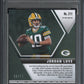 2020 Mosaic #211 Jordan Love Rookie RC Prizm Blue Fluorescent /15 PSA 10 PC