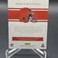 2018 National Treasures #RSC-BM Baker Mayfield Rookie NFL Gear Auto /99 PC