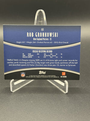 2010 Topps Triple Threads #113 Rob Gronkowski #/99