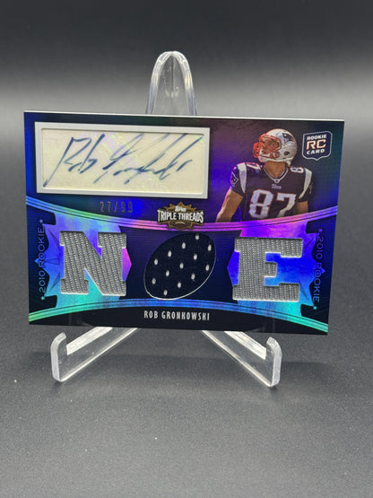 2010 Topps Triple Threads #113 Rob Gronkowski #/99