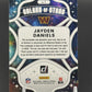 2025 Donruss #1 Jayden Daniels Galaxy of Stars Lava #/10