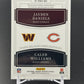 2024 National Treasures Jayden Daniels / Caleb Williams RC NFL Gear /25 PC